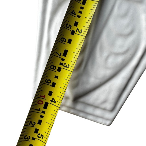 Hull USA‎ 4" Square White Ceramic Pottery Planter  A3 - Picture 8 of 8